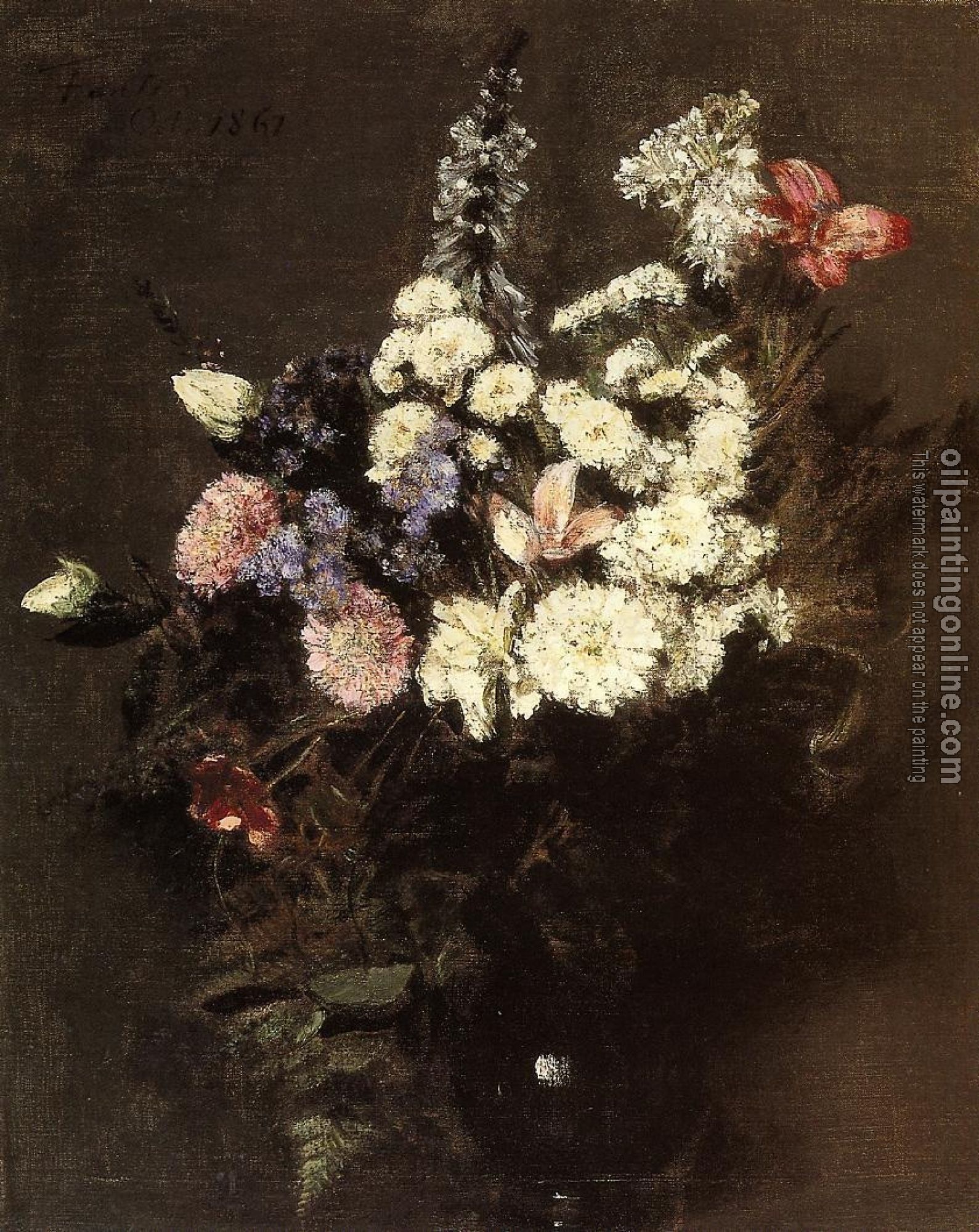 Fantin-Latour, Henri - Autumn Flowers